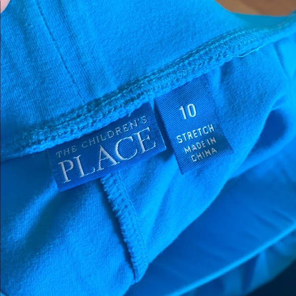 The Children’s Place Blue halter and skort set size medium 7/8 top size 10 skort - Picture 5 of 8